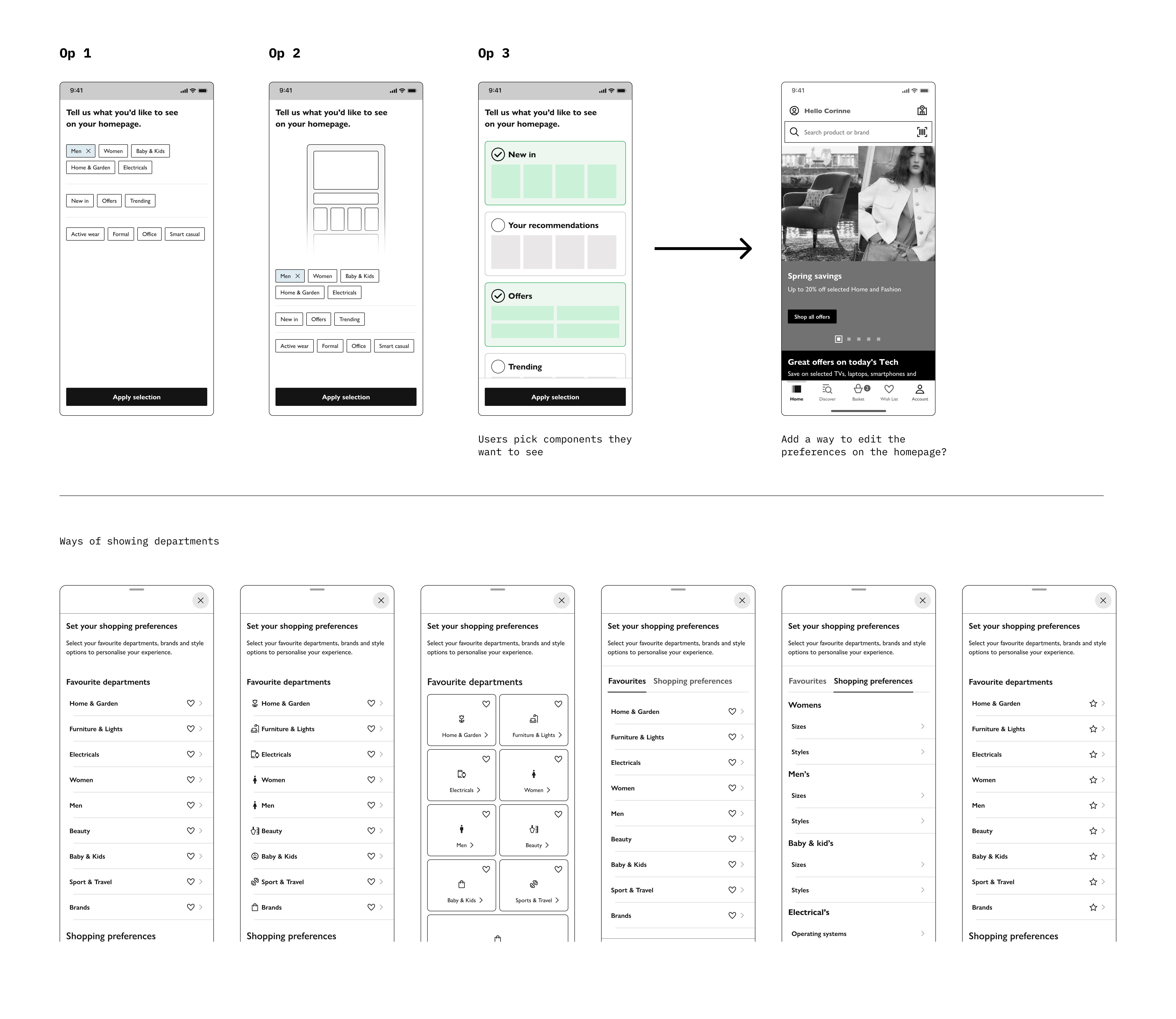 Deep preferences prototype